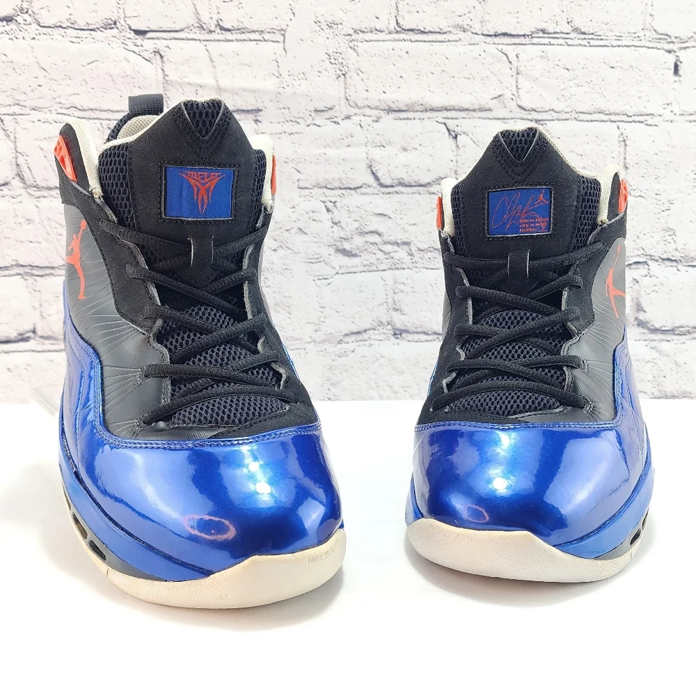 JORDAN MELO - 2011 Sneakers, blue/black/orange, size 13